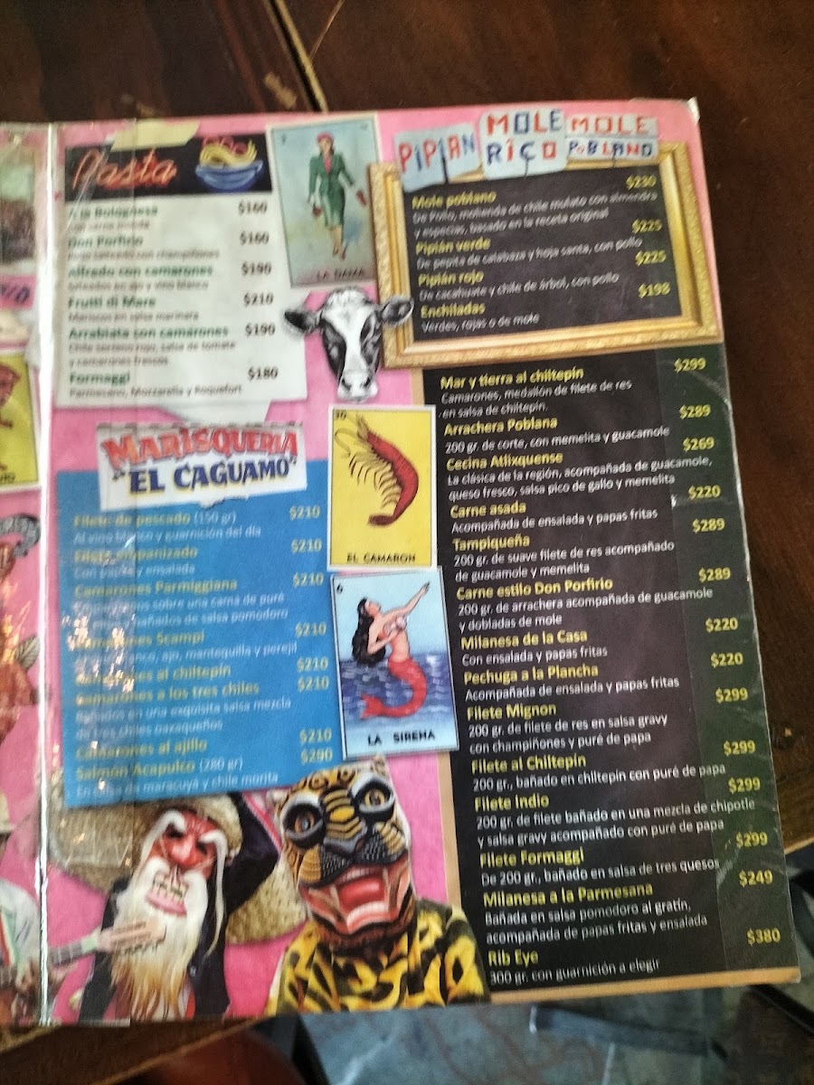 Casa de Don Porfirio Menu - Image 2